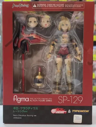 【FS】 Original Max Factory Figma SP-129 Nero Claudius Racing Girl Ver. Figure Model Toys Gifts Collection