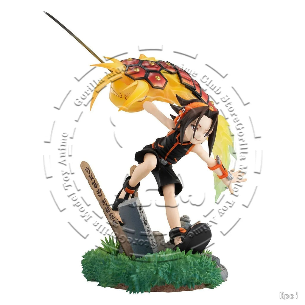 In Stock Original Genuine MegaHouse Lucrea Yoh Asakura SHAMAN KING Figure 180mm Anime Statue Japanese Collectible Model Gift