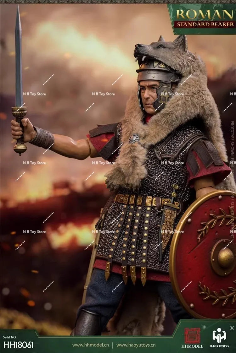 HHMODEL & HAOYUTOs-Action Figures of The Imperial Legion of Rome, Full 12-inch Game, Male Soldier, 1/6, in Stock