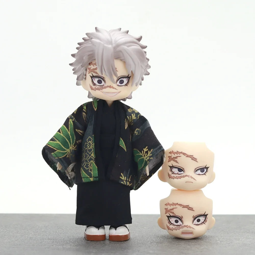 Demon Slayer Kimono Ver Complete Action Figures Bjd Anime Character Mitsuri Kanroji Giyu Tomioka Collectible Model Birthday Gift
