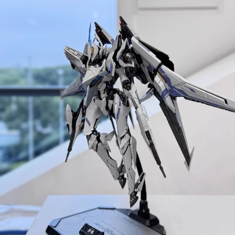 New In Stock Mecha Break Ubp-R02t Peregrine Falcon Movable Alloy Finished Product Model Cool Birthday Gift Tabletop Decoration