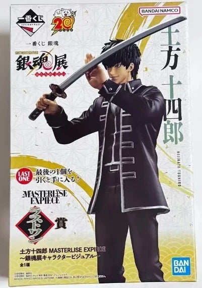 BANDAI Ichiban Kuji Anime GINTAMA Sakata Gintoki Takasugi Shinsuke Hijikata Toushirou Action Figure Model Desktop Decoration