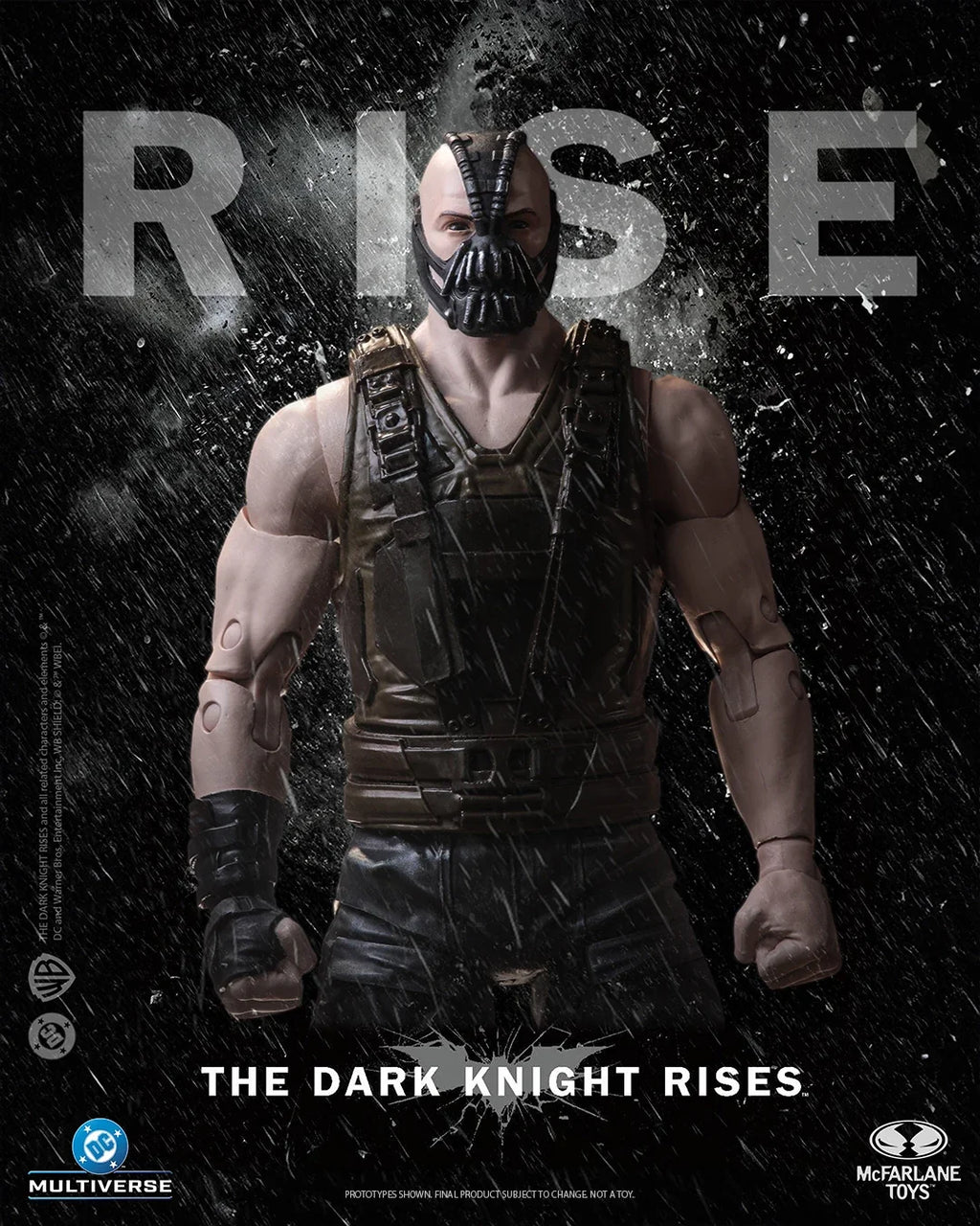 McFarlane Toys DC Multiverse Dark Knight Rises Bane DC Theatrical Deluxe BANE Model Garage Kit 18cm Original Action Figure Doll
