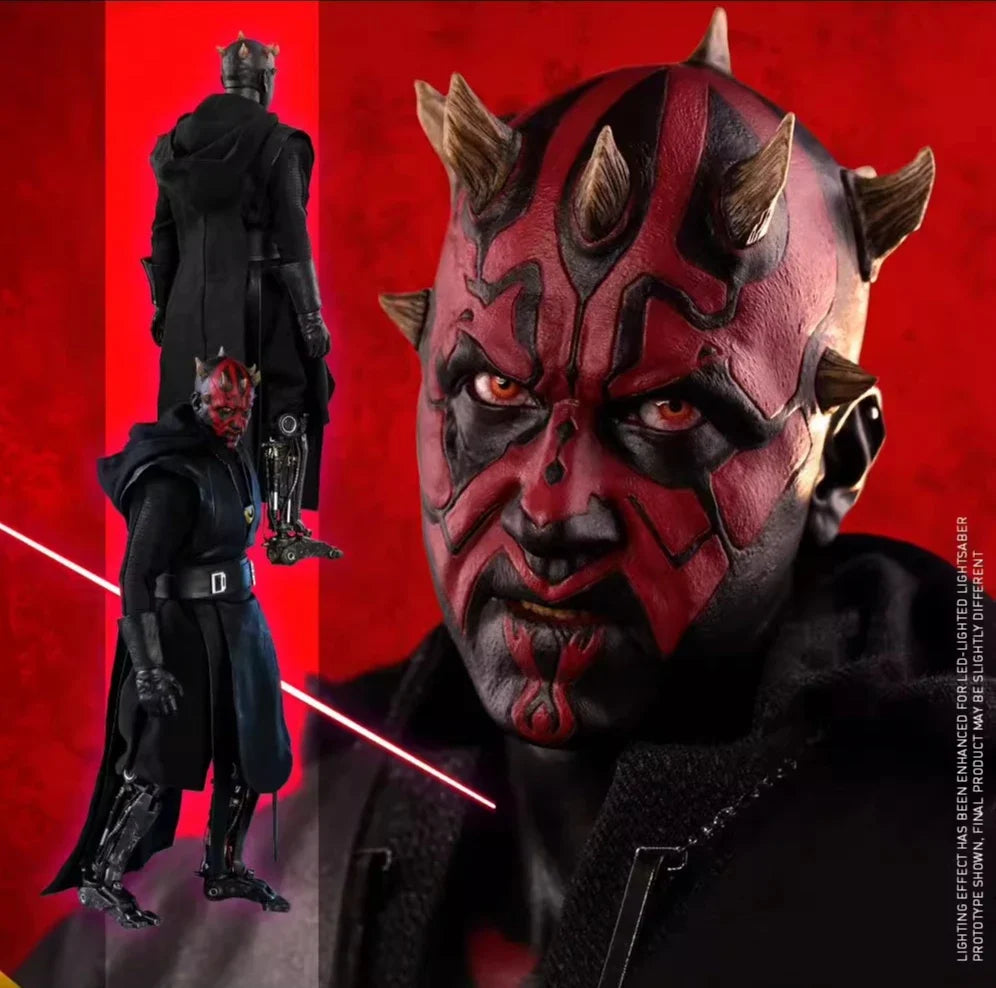 [In Stock] HT HotToys 1/6 DX18 Star Wars Ranger Soro Darth Maul 2.0 Mobile Soldier Set Figure Model Gift