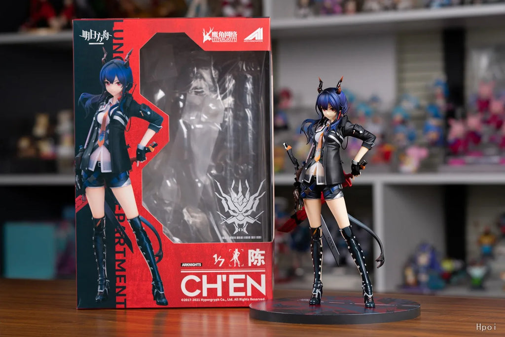 In Stock Original APEX-TOYS Arknights Chen 1/7 Action Figures Figures Models Toys Gifts Collection Ornaments