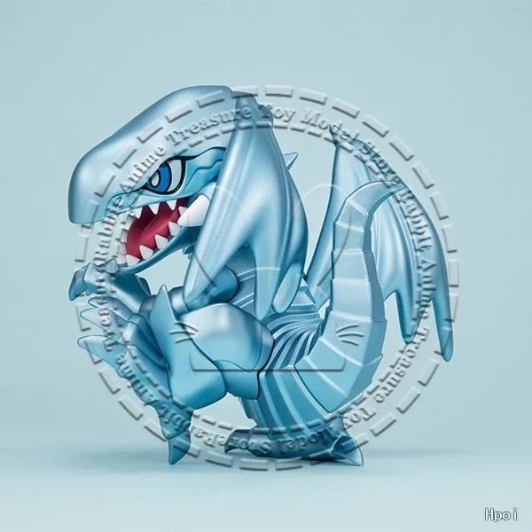 In Stock Original Genuine MegaHouse MEGATOON YuGiOh Figure BlueEyes White Dragon Chibi Style Collectible Toy