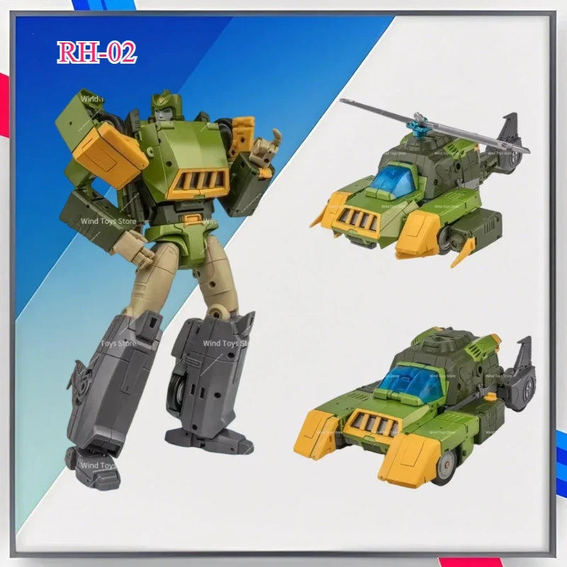 Action Figure G1 Siege RH02, Transformation Toy, RH-02, Springer, Airwolf, Transformation Guerrero Tres, MP, KO Scale, Gift