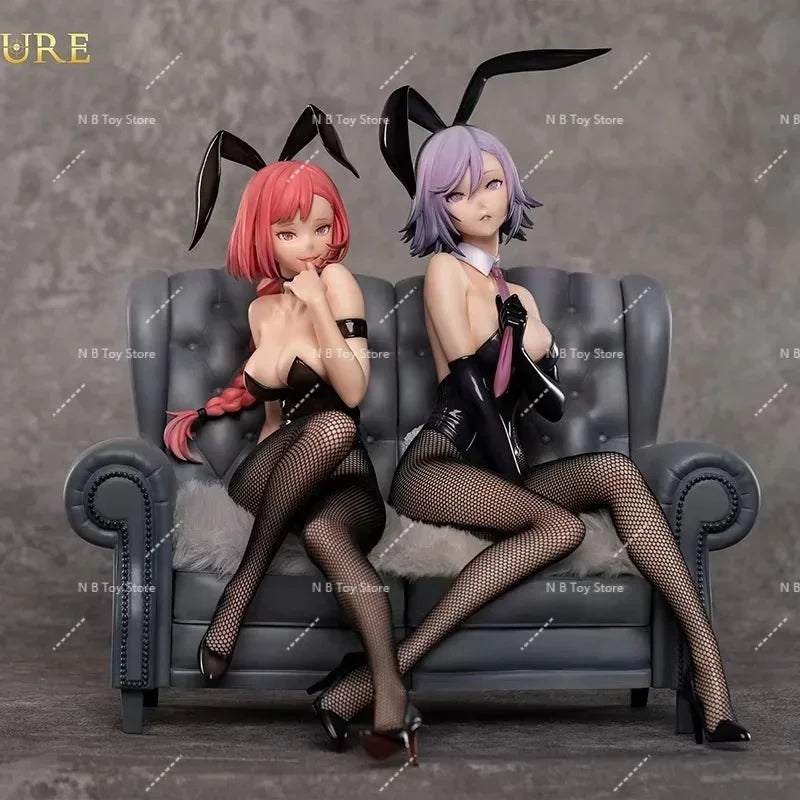 In Stock Kaitian Studio Human Pavilion Girl Rabbit Jade Sky Jinhua Qiao'Er Su Jiuyue Crystal Figure Model Toys Gifts