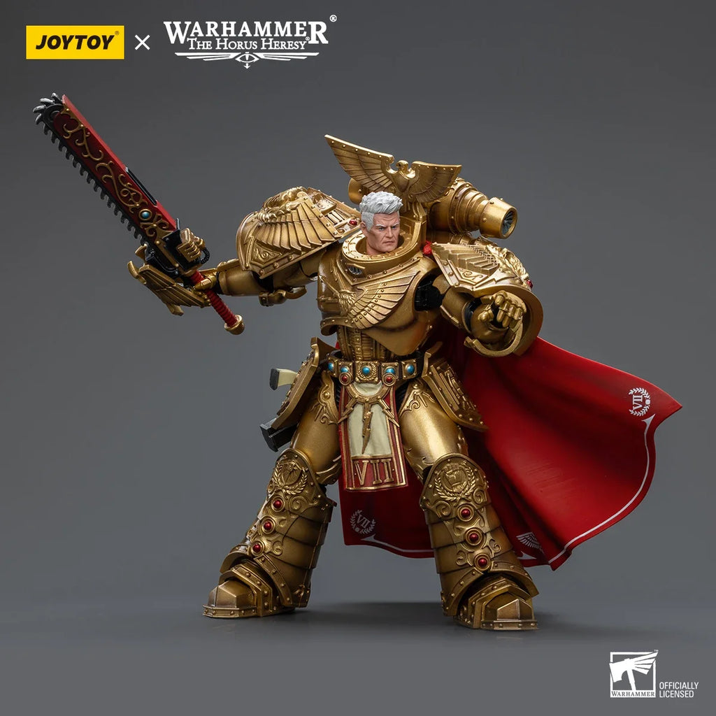 JOYTOY Warhammer 40K 1/18 Imperial Fists  Rogal Dorn Primarch of the Vllth Legion Action Figure Model Toys For Collection Kit