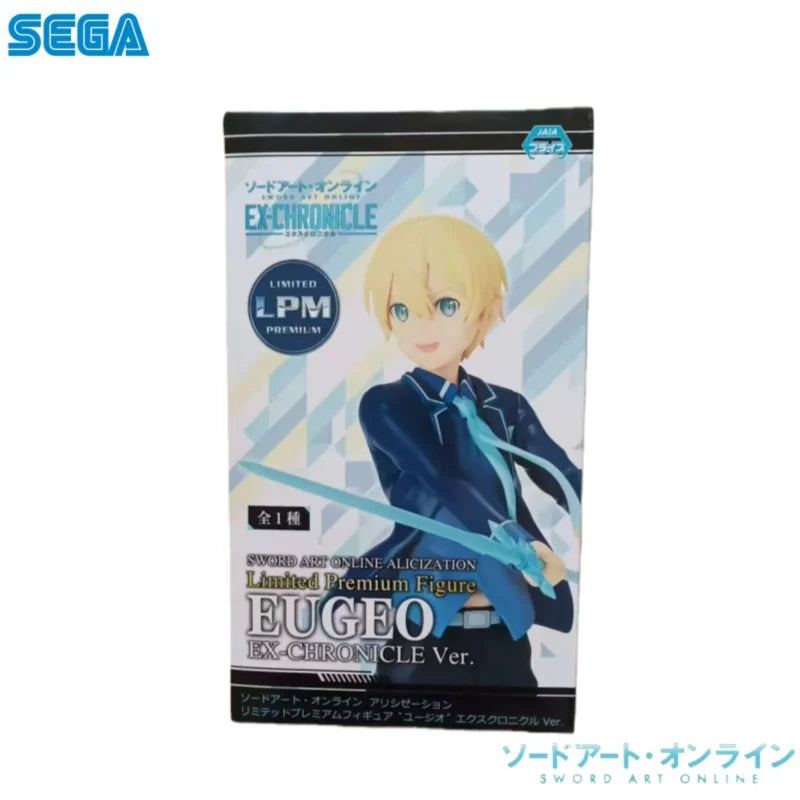 In Stock Sega Original Sword Art Online Eugeo Action Figure Model Doll Brand New Boxed Toys Model Garage Collectible