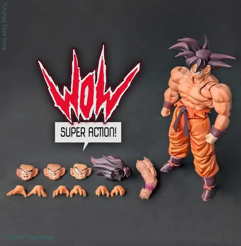 Wow Studio Dragon Ball Z Son Goku Vegeta Action Figures - Legendary Super Saiyan Anime Figurine Model Toys Gifts for Collectors