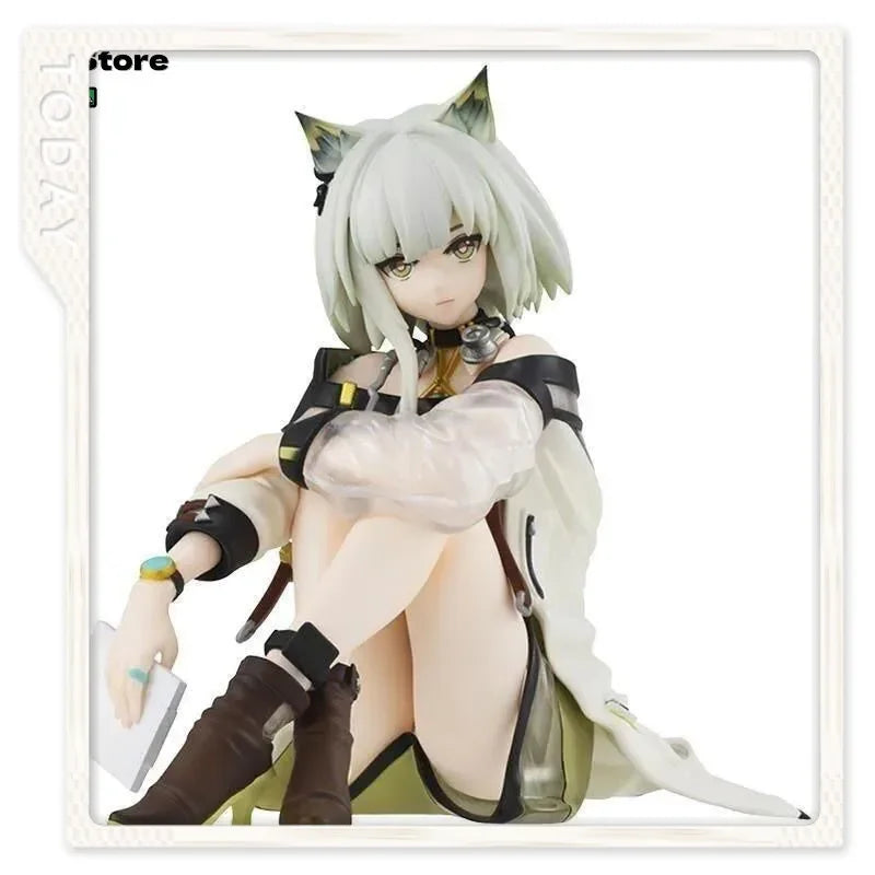 Arknights Kal'Tsit Sitting Pose Anime Figure Noodle Stopper Collectible Desktop Ornament Birthday Gift For Fans