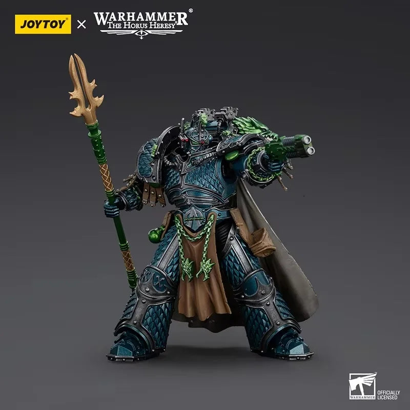 JOYTOY Warhammer 40K 1/18 Action Figure 19cm Alpha Legion Alpharius Primarch of the XXth Legion Anime figures Toys Model