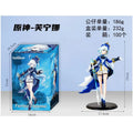 23cm Furina Figure Game Genshin Impact PVC Action Figure Anime Cute Girl Focal Focalors Collect Model Toy Doll Gift