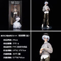 22CM NEON GENESIS EVANGELION Ayanami Rei Figure Ver.RADIO EVA Fashion Shirt Hat Dress Up Model Toy Gift Collection Aciton Figure
