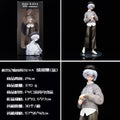 22CM NEON GENESIS EVANGELION Ayanami Rei Figure Ver.RADIO EVA Fashion Shirt Hat Dress Up Model Toy Gift Collection Aciton Figure