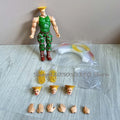 ST Street Fighter Guile Ken Ryu Action Figure Anime The Final Challengers Model Doll Statue Joint Movable Movie Toys Gifts