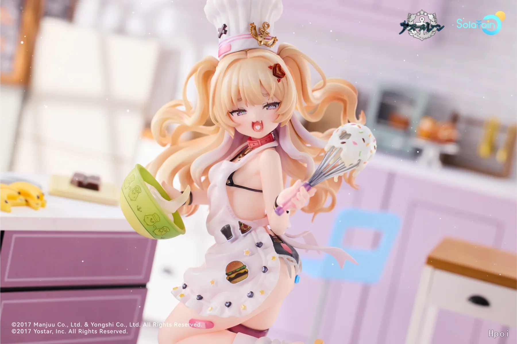 Auf Lager Original Azur Lane USS Bache Jubiläums-Illustrations-Ver. 1/7 Actionfigur Anime Modell Spielzeugsammlung Puppengeschenk