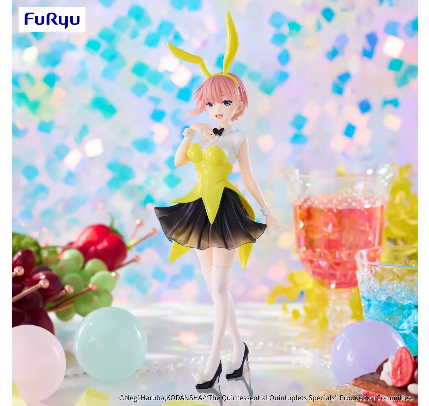 In Stock FuRyu Trio-Try-iT Nakano Ichika Bunny Girl Desktop Cute Dolls Anime Action Figure Toy Gift Model Collection