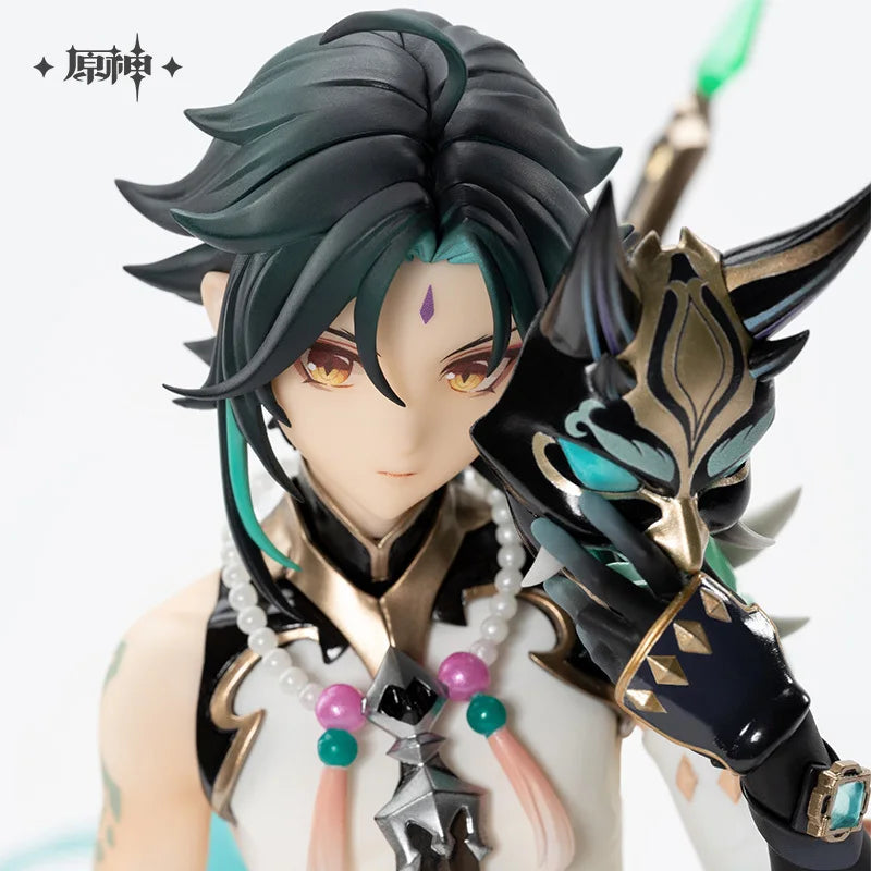 New Genshin Impact Xiao Guard Night Spear Ver Figures 1/7 Pvc Anime Figure Model Colletible Desktop Ornaments Gift Toys Original