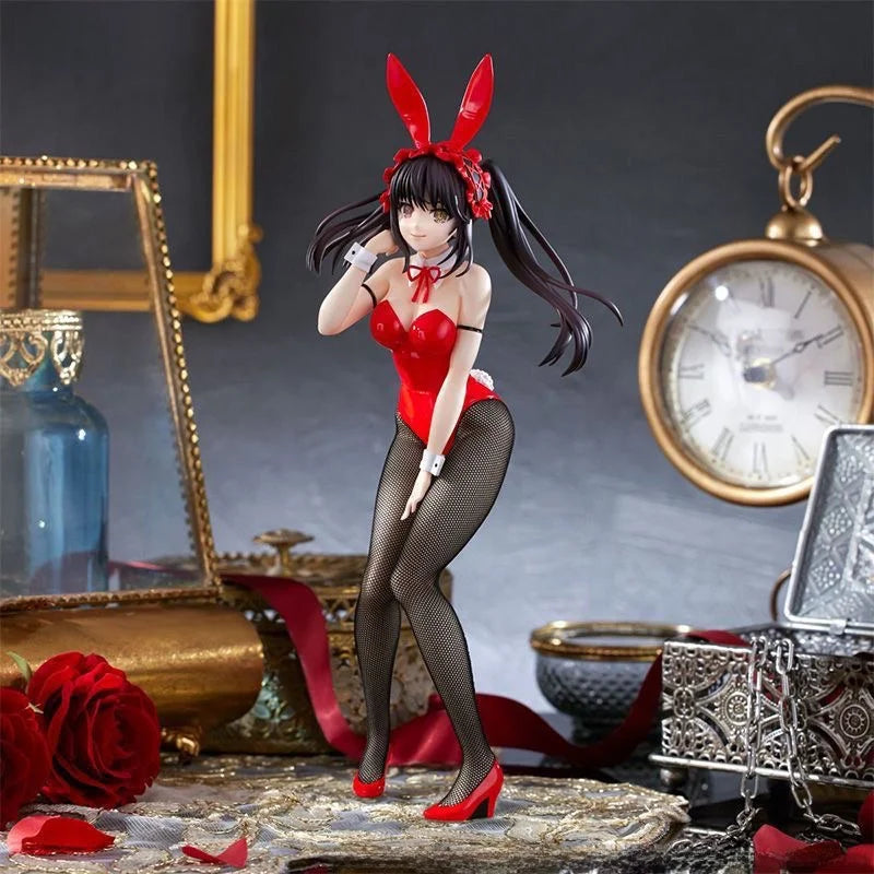 FuRyu BiCute Bunnies Date a Live Tsukihara Kyoui Rabbit Girl Statue Collectible Figure Japanese Anime Static Model Toy
