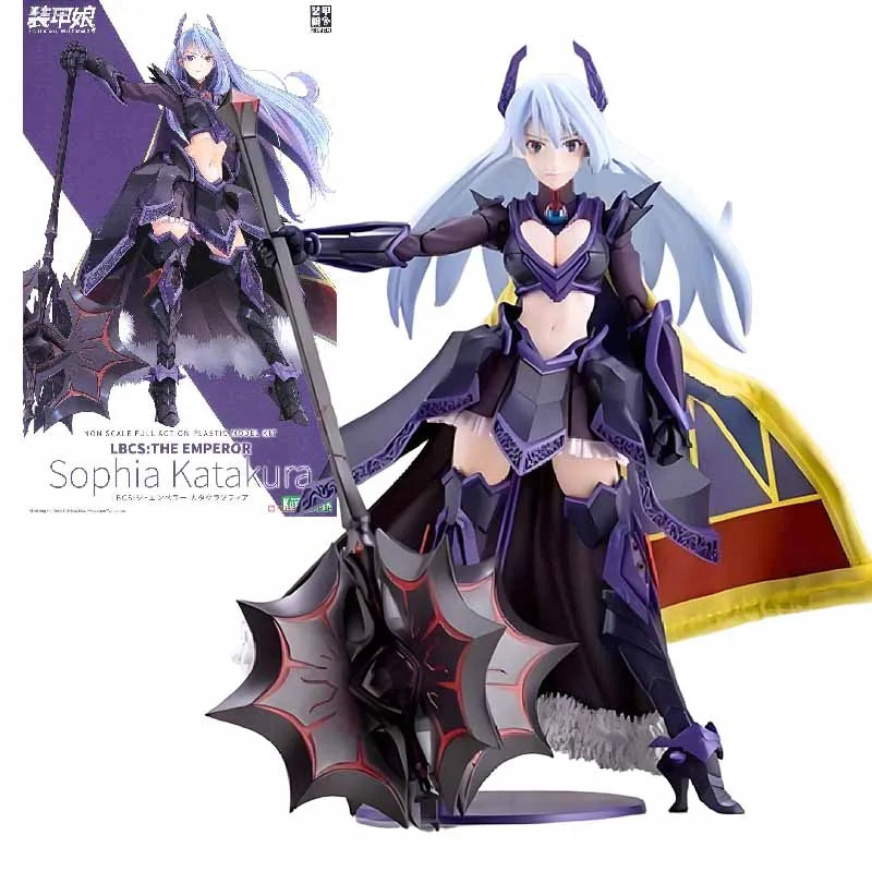KOTOBUKIYA Original LBCS:THE EMPEROR SOPHIA KATAKURA Anime Action Figure Assembly Model Toys Collectible Model Ornaments Gifts