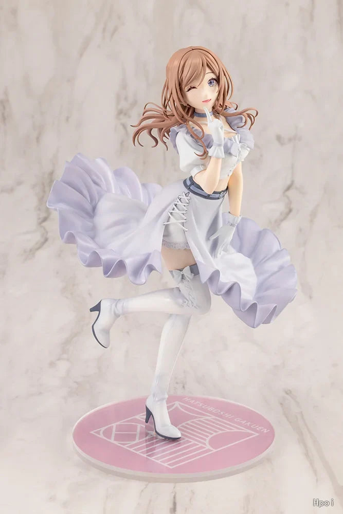 Original in Stock KOTOBUKIYA Gakuen Idolmaster Rinami Himesaki Clumsy Trick 1/7 Figures Model Toys Gifts Collection Ornaments