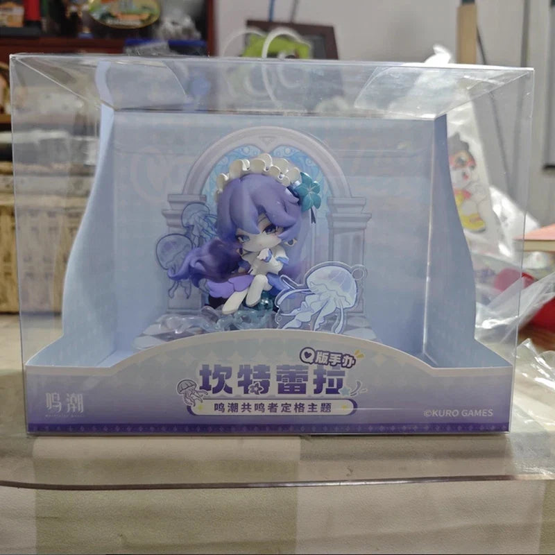 In Stock Genuine Wuthering Waves Cantarella Q Version Figurine Model Ornament Kuro Game Cantarella Anime Game Merchandise Toy