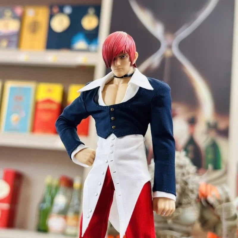In Stock Tunshi Studio Ts-Xxz-008 1/12 Shf The King Of Fighters'97 Iori Yagami Anime Action Figures Pvc Collectible Model Gifts