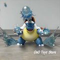 Anime Pokemon Figure Blastoise Action Figures Pvc Collection Model Toys for Children Gifts 15.5cm