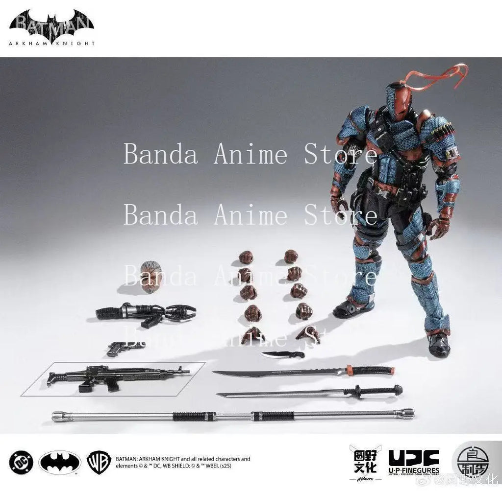 New Original LPZZ Toys Arkham Knight Figure Deathstroke Action Figures X U-P-Finegures Batman DC Multiverse Superman 1/12 Statue