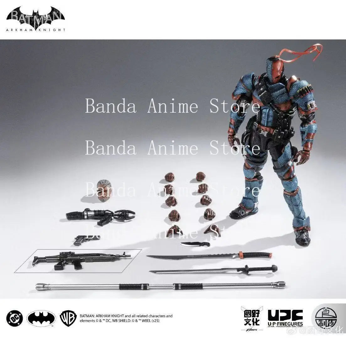New Original LPZZ Toys Arkham Knight Figure Deathstroke Action Figures X U-P-Finegures Batman DC Multiverse Superman 1/12 Statue