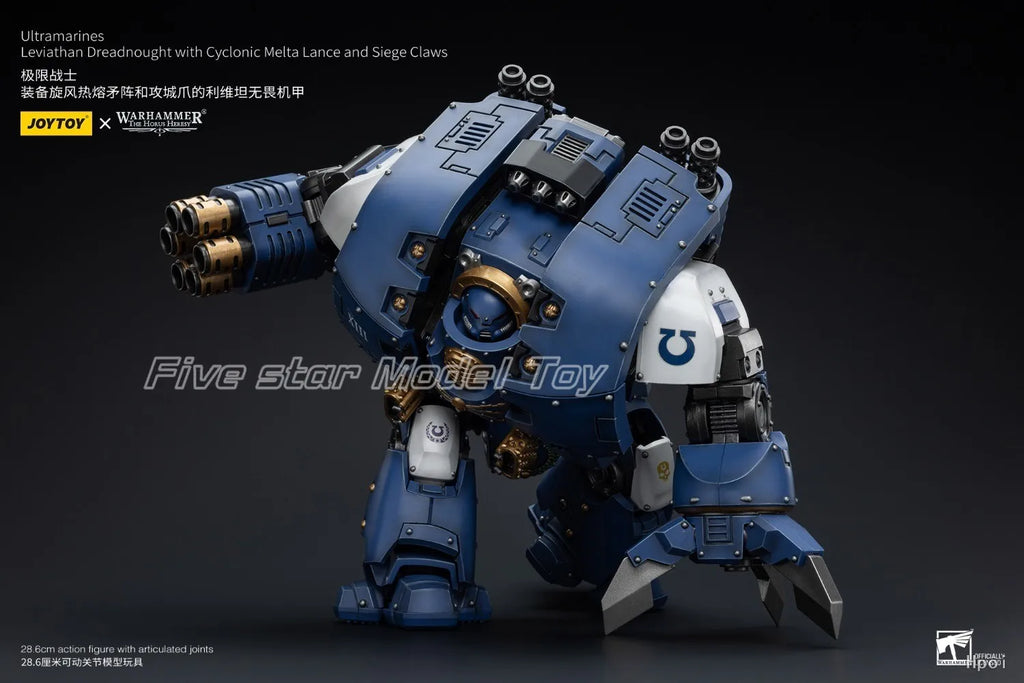 【FS】JOYTOY Warhammer 40K Scale 1/18 Action Figures Ultramarines Leviathan Dreadnought Models Toys Gifts