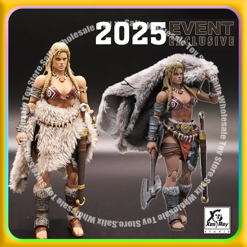 In Stock XesRay Fight For Glory 1/12 Action Figure Combatants 2025 Event Exclusive Gold Hildr Anime Model For Gift Model Toys