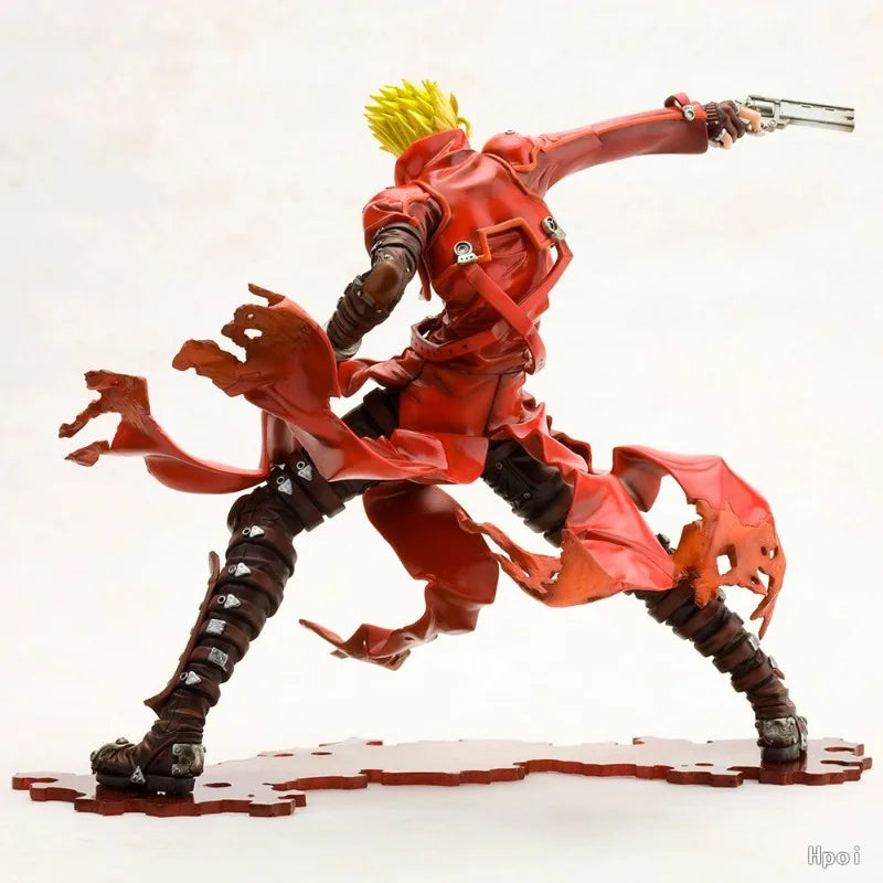 Kotobukiya Original:TRIGUN Badlands Rumble Vash The Stampede PVC Action Figure Anime Figure collectible Model Toys Doll Gift