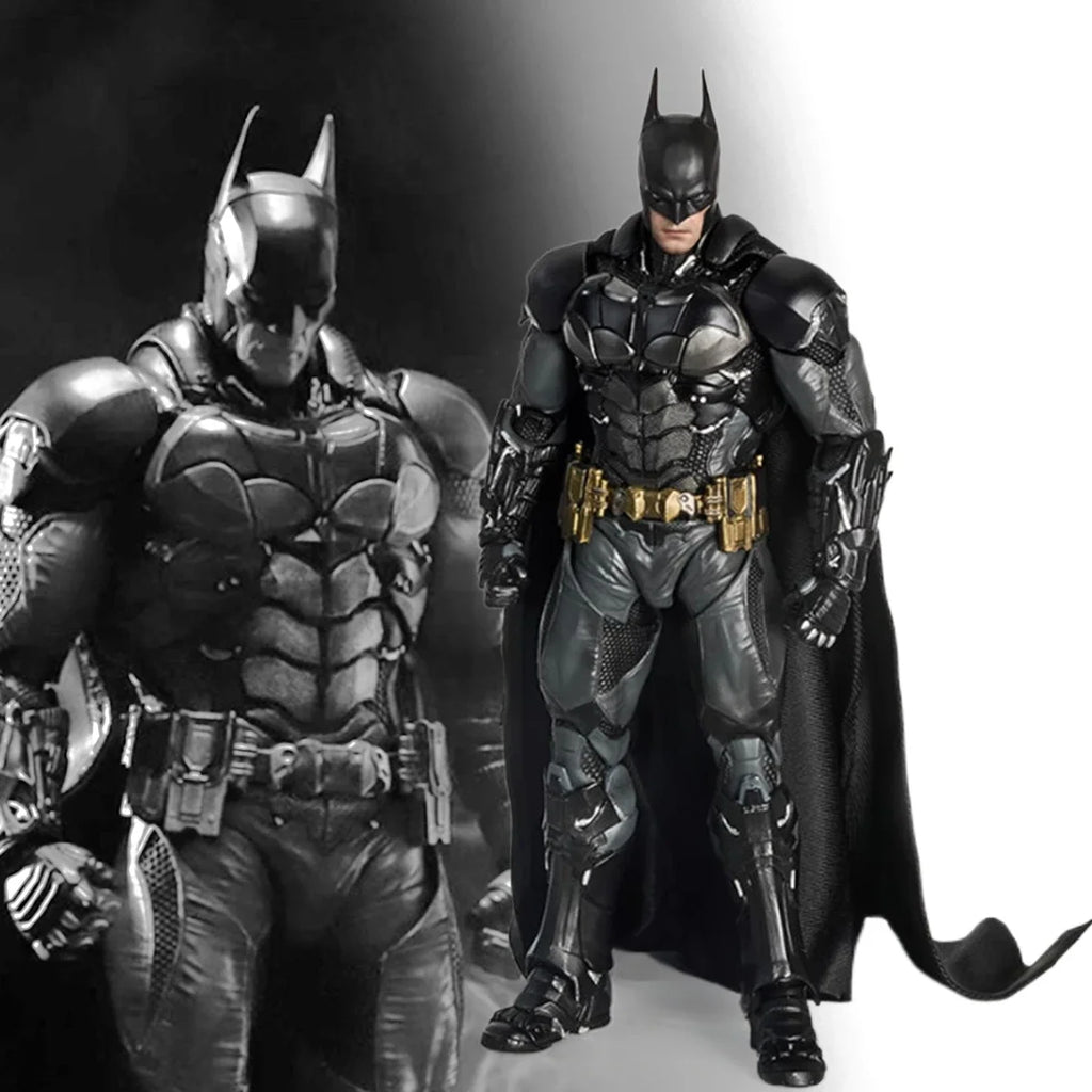 Arkham Knight Batman Action Figure 1/12 Batman Collectable Action Figure Anime Model Joints Movable Figurine Toys V8.04 Suit