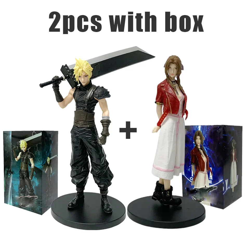 Brand New 21-23cm Popular Anime Character PVC Model, Beautiful Girl Game Figure, Collectible Ornament for Desktop Decoration