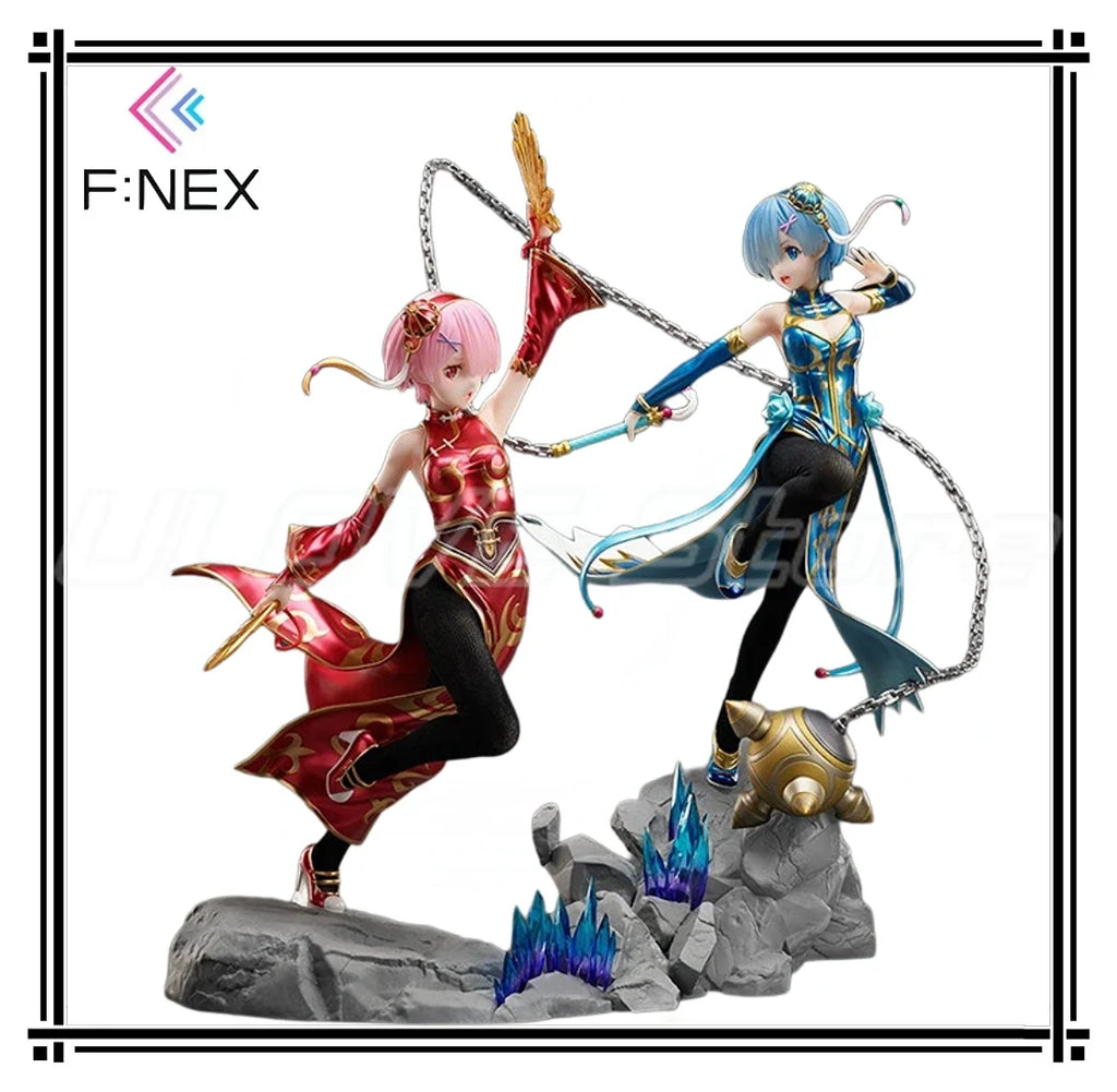 Original F:NEX Re: ZERO - Starting Life in Another World Remu Ramu Anime Figure Model Gift Toy