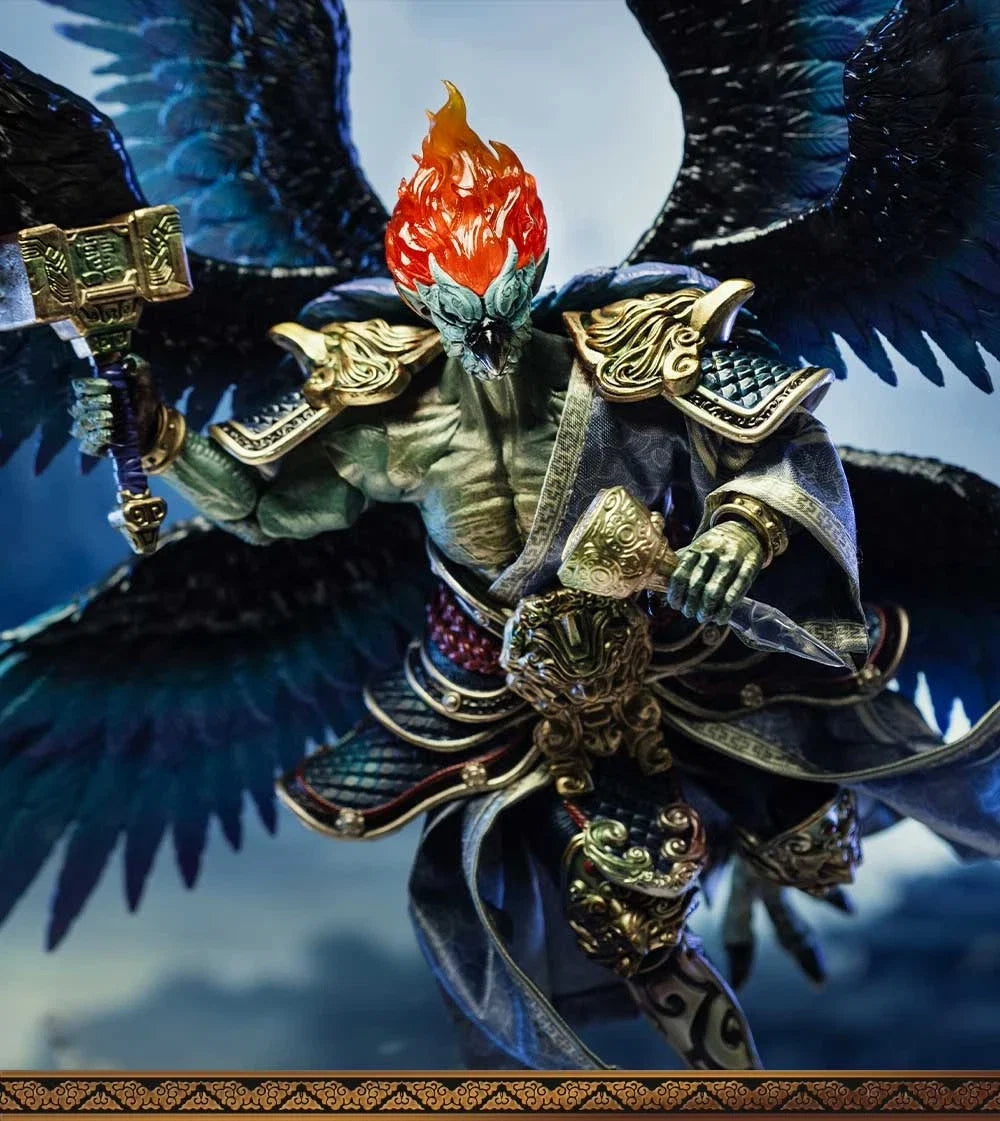 In Stock Fancy Realm 1/12 Six-Winged Lei Zhenzi Action Figures Ancient Chinese Mythological Son Of The Storm Collectible Model