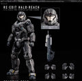 1:12 Maßstab Halo Actionfigur - Emile-A239 Spartan-B312 Zimmerdekoration Spielzeug für Kinder Weihnachtsgeschenk Sammlerstück Handgemachtes Modell