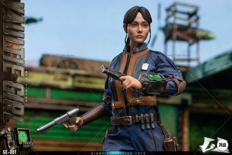 In Stock GIANT EXHIBITION TOYS GE-001 1/6 Scale Collectible Shelter Vaultie Girl 12inch Full Set Female Solider Action Figure