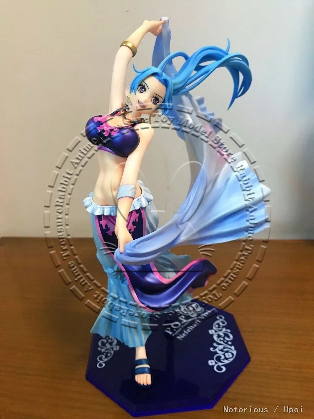 In Stock Original Genuine MegaHouse Portrait of Pirates PVC Anime Statue Nefertari Vivi Figure Display Gift Toy Premium Figurine