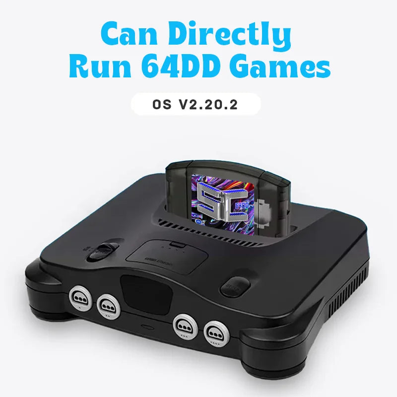 SC64 Open Source Game Card 5000 in 1 N64 Game Cartridge For Nintendo 64 Game Card free TF Card Compatibility Support 64DD Game