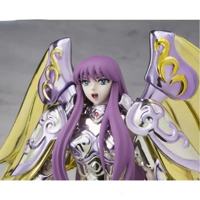 In Stock Original Bandai Edition Saint Cloth Goddess Athena Form Saint Seiya Metal Armor Action Figure High Quality