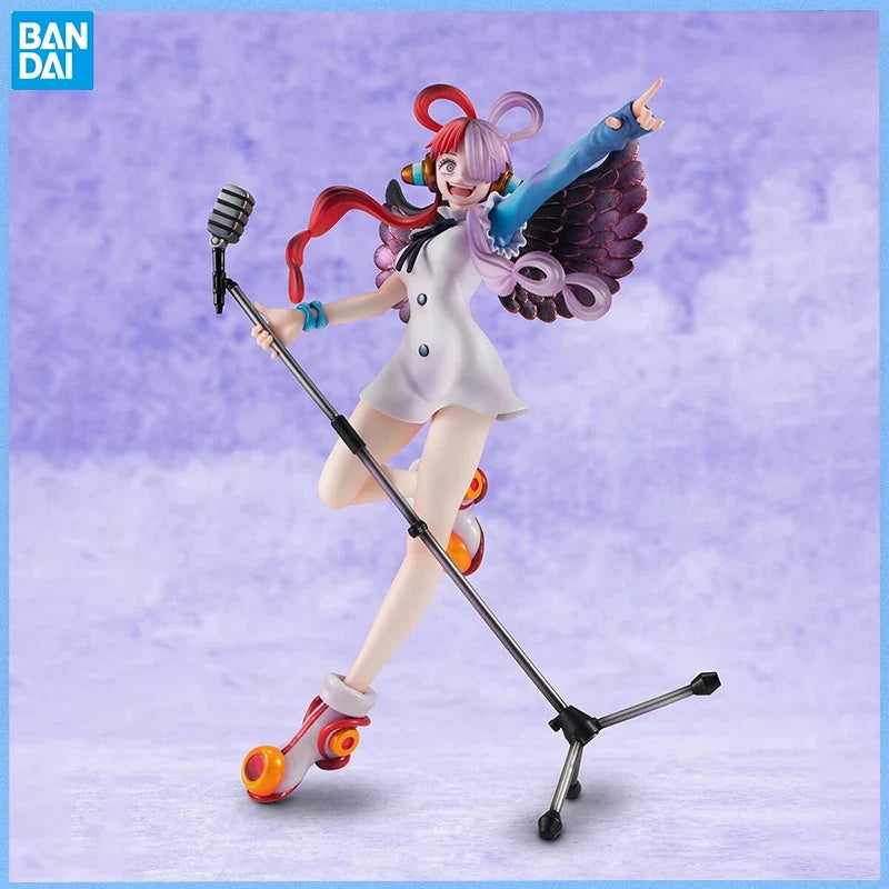 Bandai Genuine MegaHouse ONE PIECE World diva UTA Anniversary Anime figure Movable toy Anime Peripheral Doll for Collectors