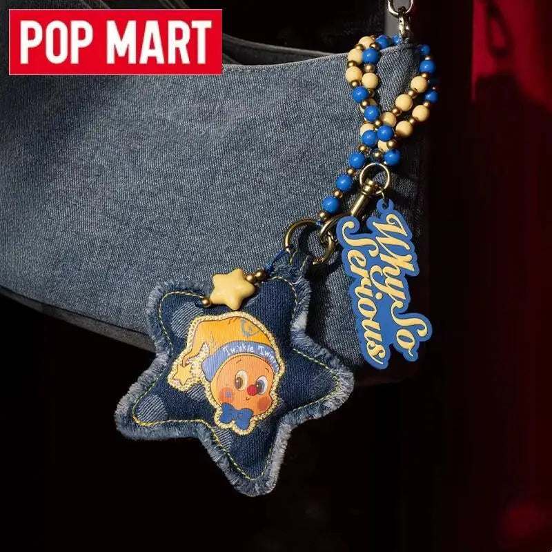 POP MART Why So Serious Series Pendant Blind Box Toys Kawaii Anime Action Figure Surprise Mystery Box Figurines Dolls Kids Gifts