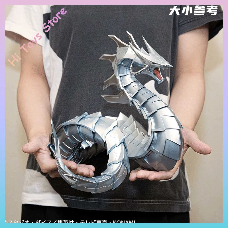 In Stock Original Kaiyodo Cyber Dragon Yu-Gi-Oh! Gx Finished Painting Product Large Sized Statue Figurine Trendy Toy Model