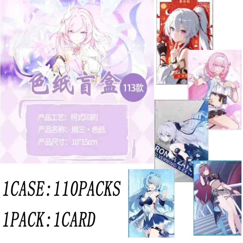 Wholesale Honkai Impact 3rd Acrylic Stand Collection 110 Designs Limited Edition Anime Figure Official Art Fast Shipping