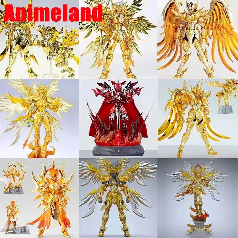 Toypoint Saint Seiya Myth Cloth EXM  Zeus Ares Apollo Sagittarius Aries Leo SOG Totem/Object Gold Zodiac Knights Action Figure