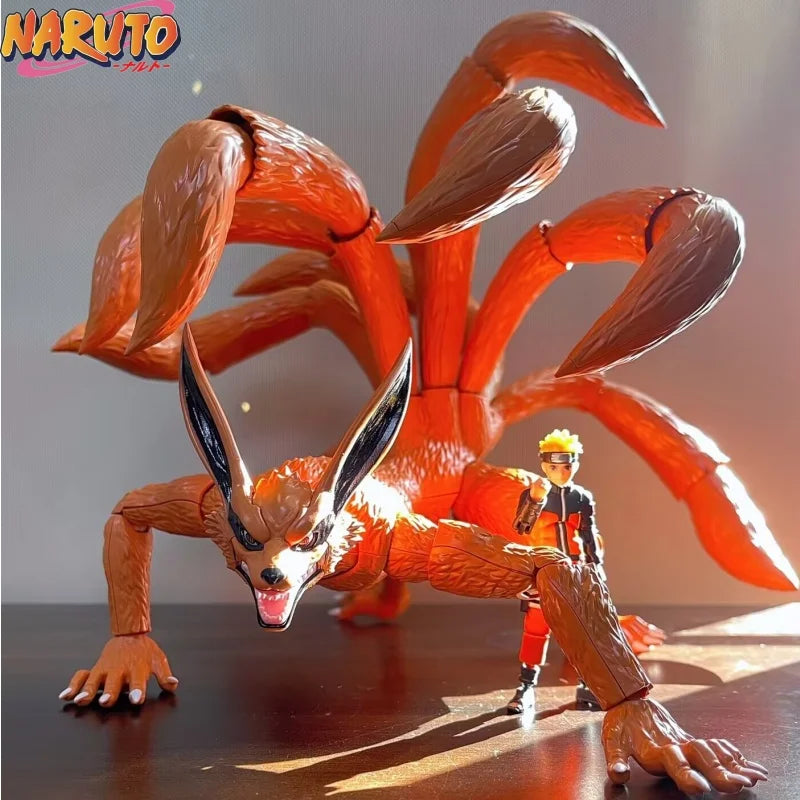 In Stock Blokees Naruto Legend Edition Naruto Sasuke Minato Nine Tails Nine Lama 31 Movable Joints Collectible Figure Toy Gift